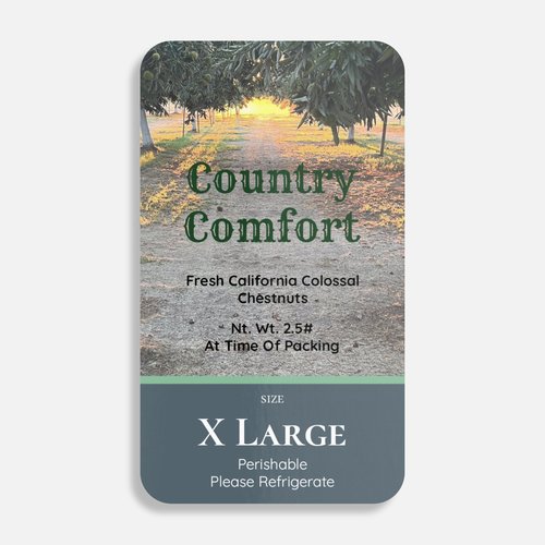 X-Large California Chestnuts